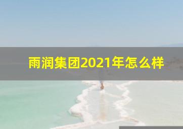 雨润集团2021年怎么样