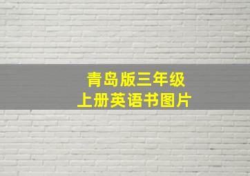 青岛版三年级上册英语书图片