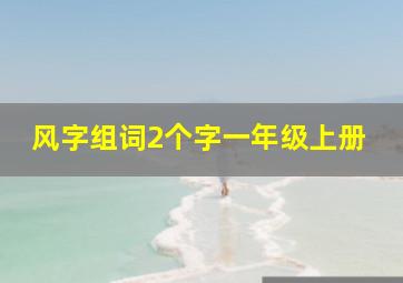 风字组词2个字一年级上册