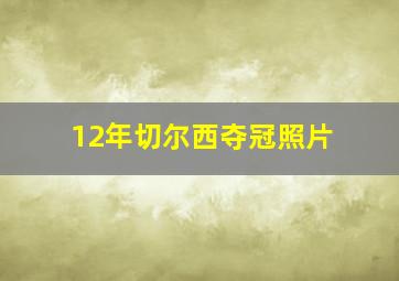 12年切尔西夺冠照片