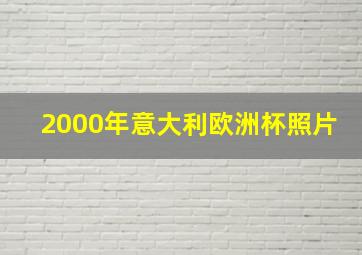 2000年意大利欧洲杯照片