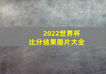 2022世界杯比分结果图片大全