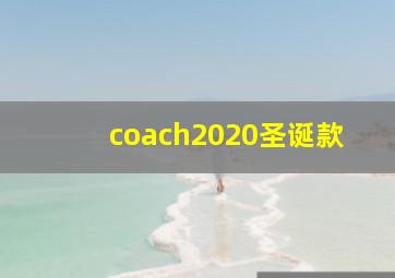 coach2020圣诞款