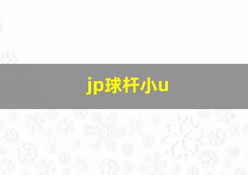 jp球杆小u