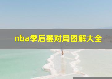 nba季后赛对局图解大全