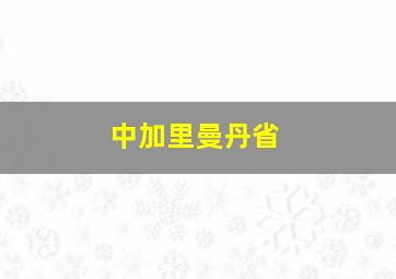 中加里曼丹省