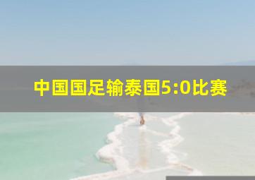 中国国足输泰国5:0比赛