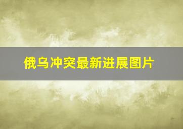 俄乌冲突最新进展图片