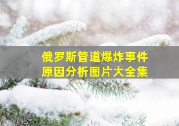 俄罗斯管道爆炸事件原因分析图片大全集