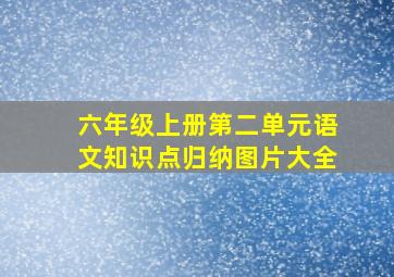 六年级上册第二单元语文知识点归纳图片大全