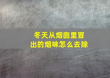 冬天从烟囱里冒出的烟味怎么去除