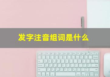 发字注音组词是什么