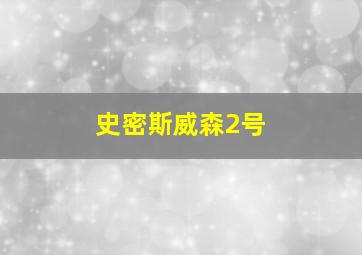 史密斯威森2号