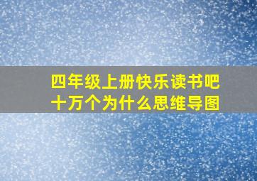 四年级上册快乐读书吧十万个为什么思维导图