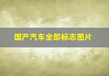 国产汽车全部标志图片