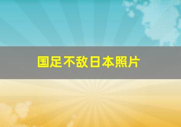 国足不敌日本照片