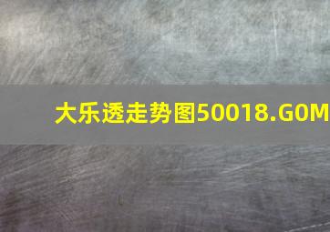 大乐透走势图50018.G0M