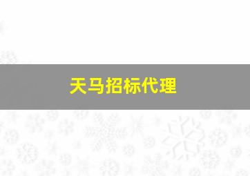 天马招标代理