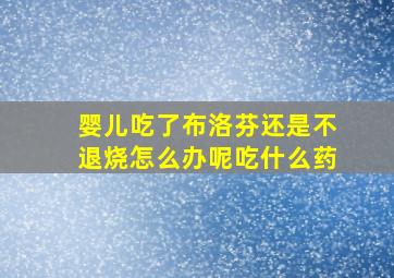 婴儿吃了布洛芬还是不退烧怎么办呢吃什么药