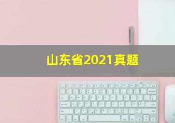 山东省2021真题