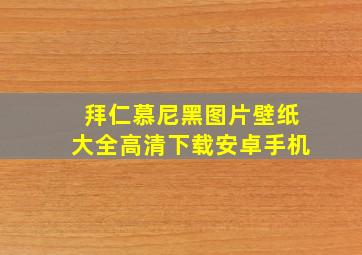 拜仁慕尼黑图片壁纸大全高清下载安卓手机