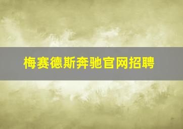 梅赛德斯奔驰官网招聘