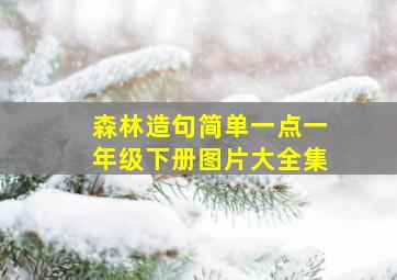 森林造句简单一点一年级下册图片大全集