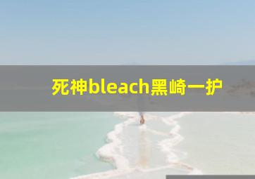 死神bleach黑崎一护