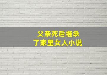 父亲死后继承了家里女人小说