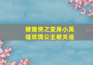 猪猪侠之变身小英雄玫瑰公主被关进