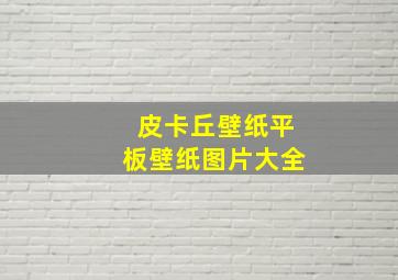 皮卡丘壁纸平板壁纸图片大全