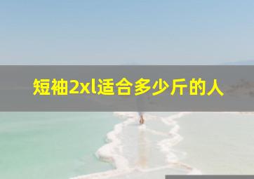 短袖2xl适合多少斤的人