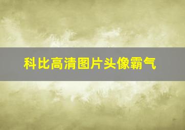 科比高清图片头像霸气