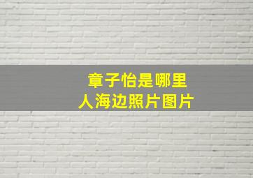 章子怡是哪里人海边照片图片