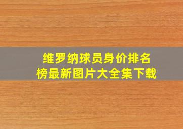 维罗纳球员身价排名榜最新图片大全集下载