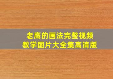 老鹰的画法完整视频教学图片大全集高清版