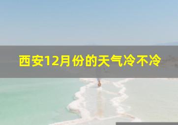 西安12月份的天气冷不冷