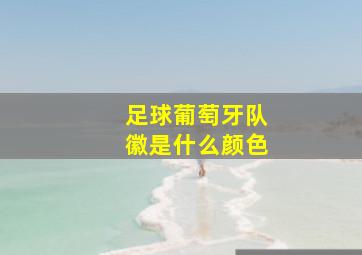 足球葡萄牙队徽是什么颜色