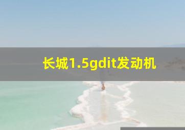 长城1.5gdit发动机