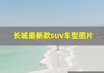 长城最新款suv车型图片