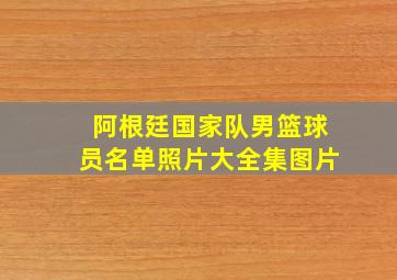 阿根廷国家队男篮球员名单照片大全集图片