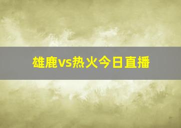 雄鹿vs热火今日直播