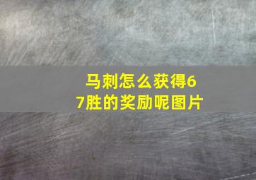 马刺怎么获得67胜的奖励呢图片