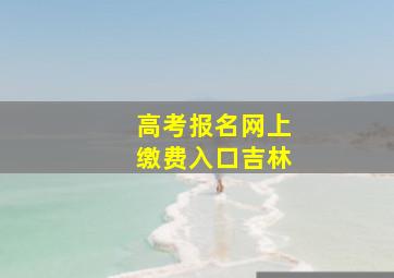 高考报名网上缴费入口吉林