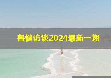 鲁健访谈2024最新一期